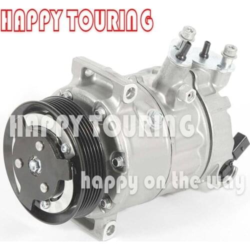 Car AC Compressor For VW Golf Passat Polo Caddy Tiguan Touran T6 5Q0820803 5Q0820803A 5Q0820803C 5Q0820803E 5Q0820803G