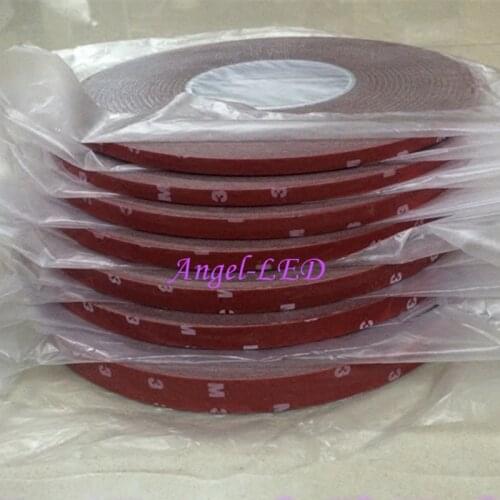 New33M/Roll 5 8 10 12mm Automobiles 3M Tape For Auto Truck Acrylic Foam Double Side Adhesive Tape Car Exterior Tape Car Stickers