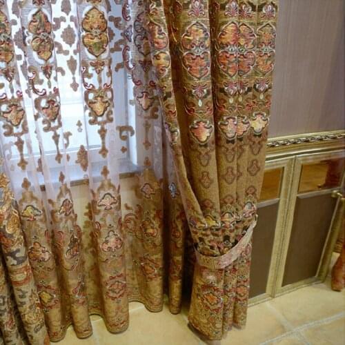 Slow Soul European Curtains Luxury For Living Room Pink Coffee Blue Purplecurtains Bedroom Window Curtain Drapes Velvet Kitchen