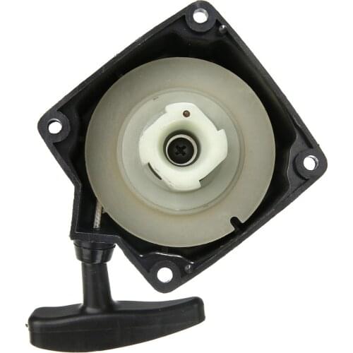Mayitr Recoil Pull Starter + Cog Part Gas Scooter Lawn Mower Parts For Brush Cutter Strimmer Lawnmower