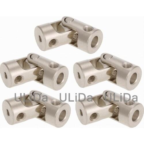 5pcs Metal Universal Joint RC Cars Boats Cardan Gimbal Couplings 2.3 3 4 5 6 3.17mm