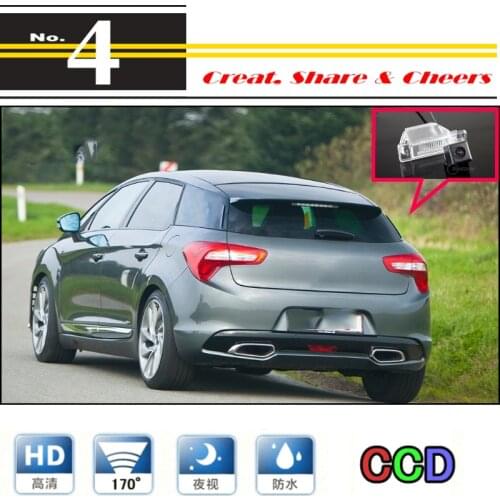 Liislee Car Camera For Citroen DS5 DS 5 2011~2015 High Quality Rear View Back Up Camera For PAL / NTSC | CCD + RCA