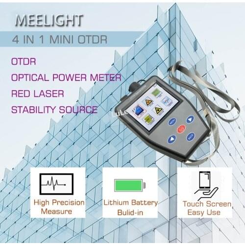 OTDR Mini Optical Fiber Tester Fault Breakpoint Optical Fiber Fault Locator OPM VFL OTRD SLS 4 in 1