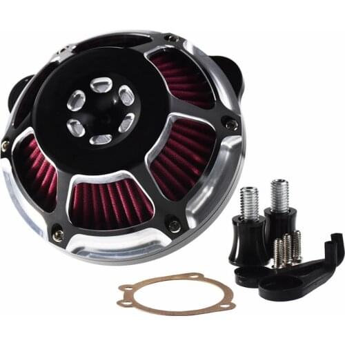 Motorcycle Air Cleaner Aluminum Chrome For Harley Road King 00-17 Sportster 883 1200 XL Softail 2016 2017