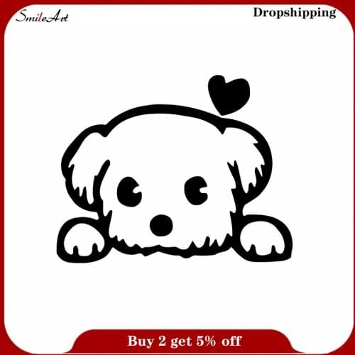 NEW Dog Wall Sticker Home Decoration Accessories vinyl Stickers Room Decoration