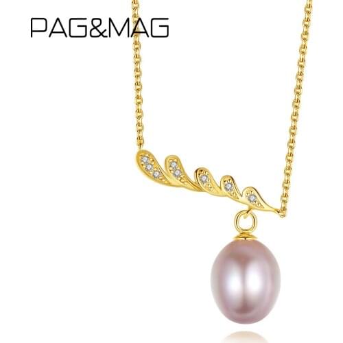PAG&MAG Pearl Necklaces For Women