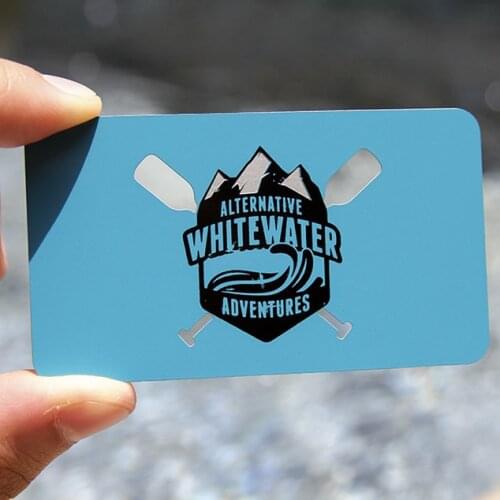 Personalized stainless steel business card hollow metal card custom metal membership card design and production