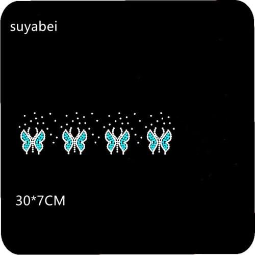 Dress decor iron on stickers patches hot fix rhinestone transfer motifs iron on rhinestone transfer sticker for shirt