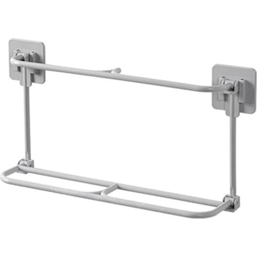 Drain Shoe Slippers rack Hanging Bathroom Organize 27.2*14*6.5cmcm White