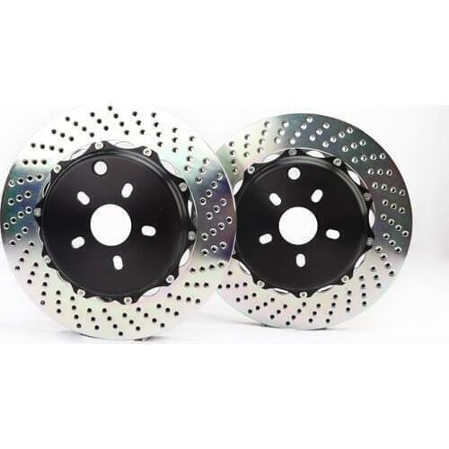 KOKO RACING customized expanded rotor with bracket for rear kits for Golf MK7 R