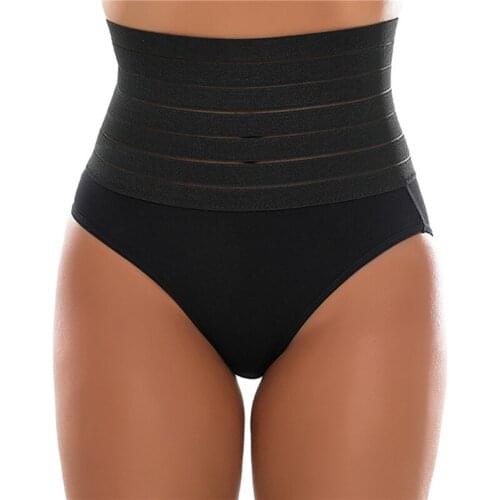 Women Shaping Panties High Waist Breathable Body Shaper Slimming Tummy Underwear Female Seamless Shapewear