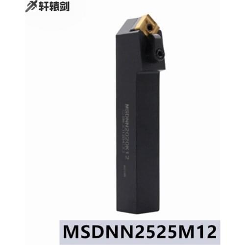 1PC MSDNN 2525M12 External Turning Tool Holder For SNMG Cemented Carbide MSDNN Lathe Cutting