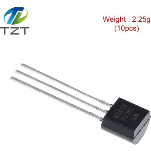 100pcs 78L05 L78L05 Linear Voltage Regulators 5.0V 0.1A Positive TO-92 new original