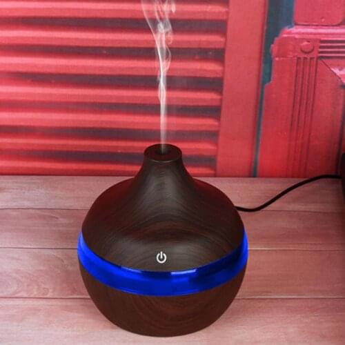 300ml Aroma Air Humidifier Essential Oil Diffuser Aromatherapy Electric Ultrasonic Cool Mist Maker for Home Bedroom Office Car
