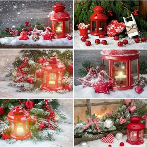 DIY Diamond Painting Landscape Mosaic Art Diamond Embroidery Christmas Full Square Picture of Cross Stitch Kits Home Decor