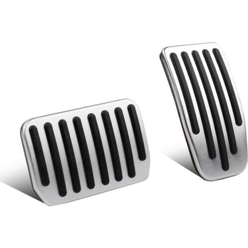 Aluminum alloy Car Foot Pedal For Tesla Model 3 ModelY Accelerator Gas Fuel Brake Pedal Rest Pedal Pad Cover Accessories Styling