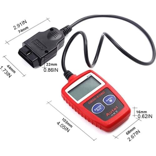 MS309 Diagnostic Tool Universal OBD2 Scanner Engine Light Fault Code Reader R3MD