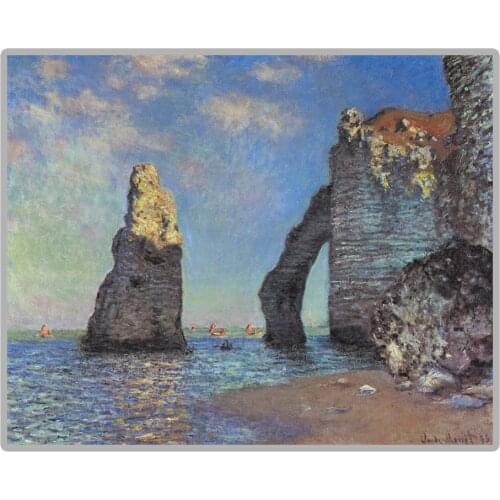 Great Painter Monet "The Cliffs at Etretat" 5D DIY Diamond Painting Full Square/Round Diamond Embroidery Sale Rhinestone Picture