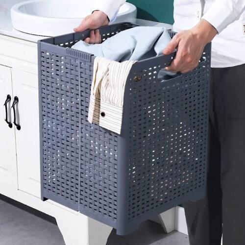 Dirty Clothes Storage Basket Waterproof Collapsible Laundry Basket Large Capacity Household Sundries Storage Bin Home Product