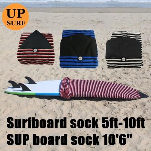 Surfing Sock 5ft-10ft Good-Quality Qick-dry Surf Cover 6ft/7ft/8ft/9ft Surfboard Bag Free Shipping