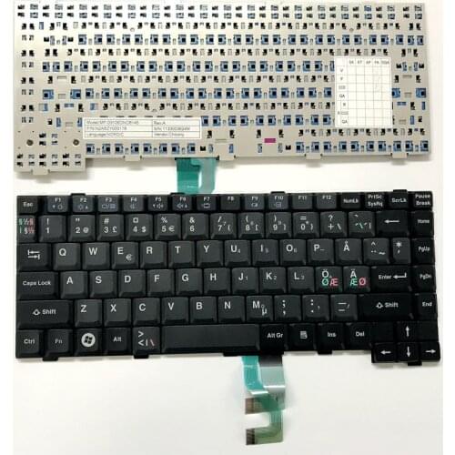 New Nordic keyboard for Panasonic Toughbook CF-28 CF-29 CF-30 CF-31 CF-52 CF-53