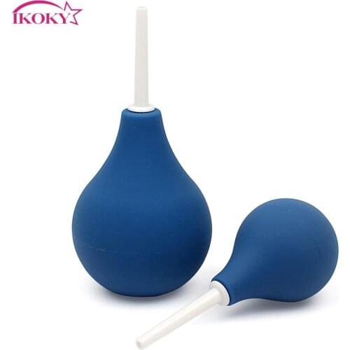 Colon Irrigation Anal & Vagina Rectal Enema For Men and Women Syringe Sex Toys Gay Douche Cleaner Pussy Cleaning device Cleaner
