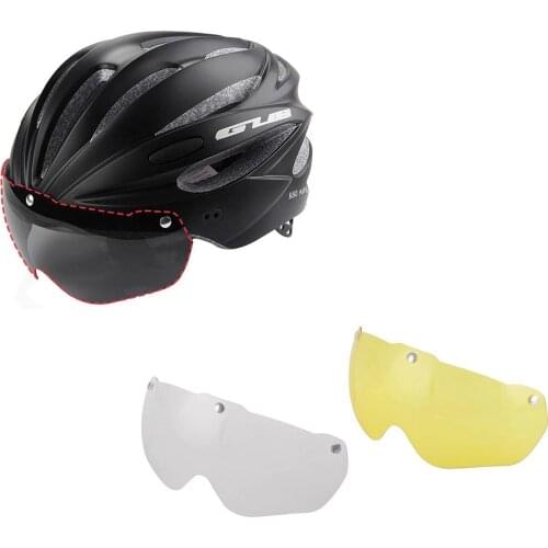 GUB K80 Plus Transparent Helmet Lens for Outdoor Riding Motorcycle Detachable Magnetic Lens Goggles Glasses Cycling Accessories