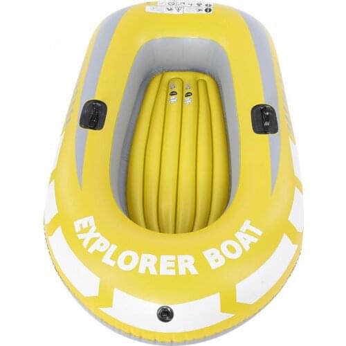 1-2 Person PVC Inflatable Kayak Canoe Rowing Air Boat Fishing Drifting Diving Inflatable Fishing Boat Rowing Inflatable Boats