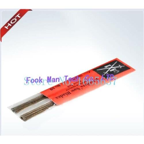 Free Shipping!!! Size 1/0#,144 pcs/bag,Golden Double Sword Saw Blades of Jewelry Tools, Cutting Blade For Jewelry Bow Saw