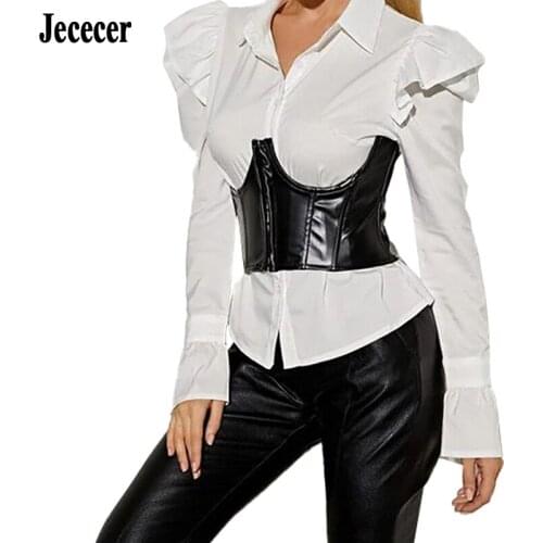 Corset Wide Belts Pu Leather Slimming Body Belts For Women Elastic Waist Belts Cinto Sobretudo Feminin Ceinture Femme Fajas