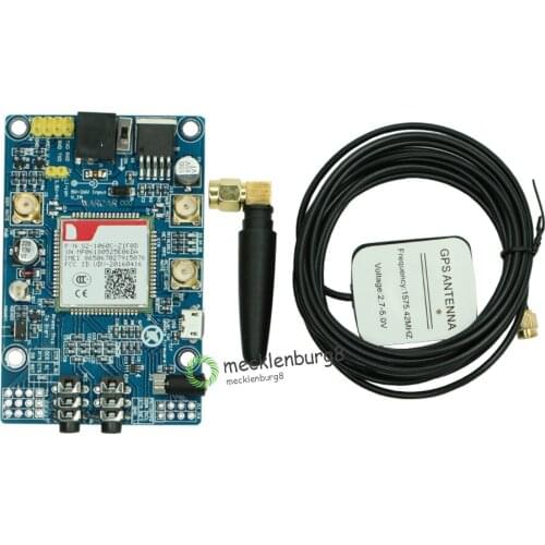 SIM808 Module GSM GPRS GPS Development Board SMA With GPS Antenna For Arduino