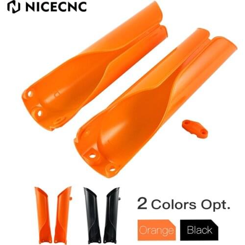 NiceCNC Motocross Lower Fork Guards Protector Cover For KTM EXC EXCF XC XCF XCW SX SXF 125 200 250 300 350 400 450 500 2016-2022