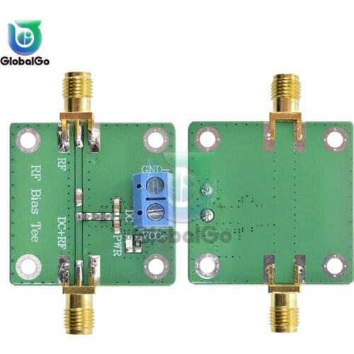 10-6000MHz 6GHz RF Broadband Microwave DC Blocker for HAM Radio RTL SDR LNA Low Noise Radio Amplifier Board