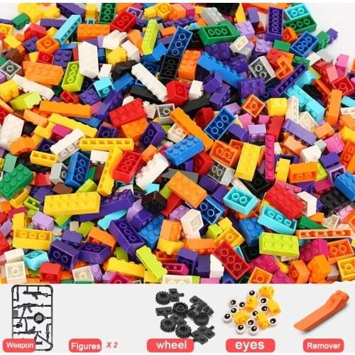 2020 Creative toys DIY Building Blocks Set Classic Series Bricks Toys For Children Gift Classic Toys & Hobbies
