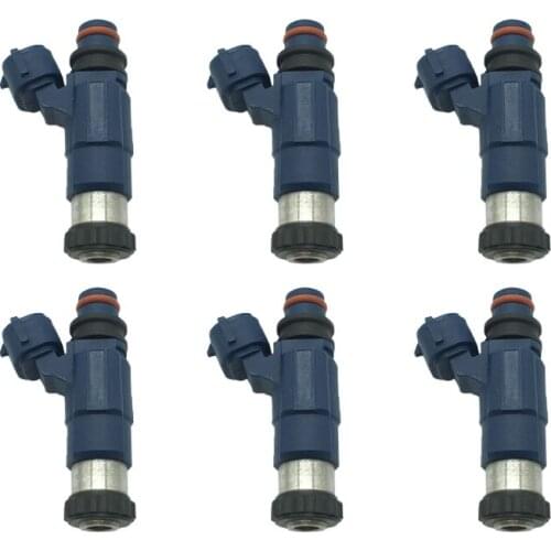 6Pcs Car Fuel Injectors Nozzle For MITSUBISHI DIAMANTE F31A F41A 6G73 OEM 0280155736 MD317101 MD325455 CDH210N
