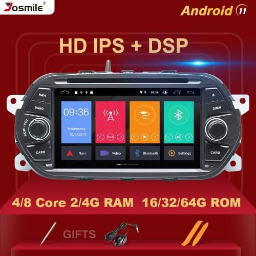 DSP 4GB 64G 1 Din Android 11 Car Radio DVD For Fiat Tipo Aegea Egea 2015 2016 2017 Auto multimedia player Stereo Audio head unit