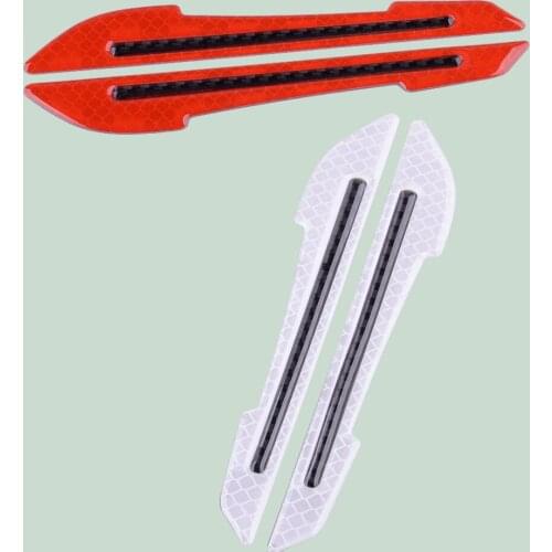 Car 3D Rearview Mirror Reflective Sticker Safety Warning Strip Tape Decal