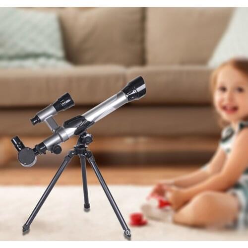 Childrens Telescope with Tripod W / Magnification Eyepieces Educational Toy for Beginner Adults