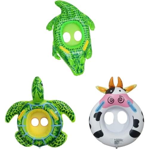 Kids Swimming Ring Inflatable Floats Pool Toy Outdoor Inner PVC Swim Ring Uitable For Children Age 1 Years-5 Years Old Baby