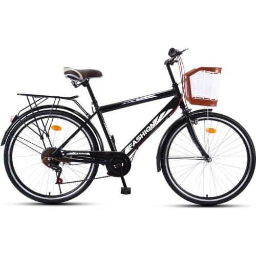 Road Bike 26 inch 6 speed Portable Shift Commuter Retro travel Student Adult Bicycle Selling Men And Women