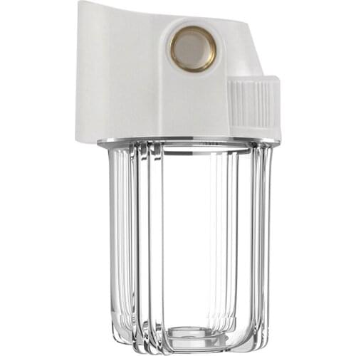 Prefilter Water Filter Bottle Tap Water Filter Container Explosion-Proof Bottle G1/2 Inch Interface Filters Shell