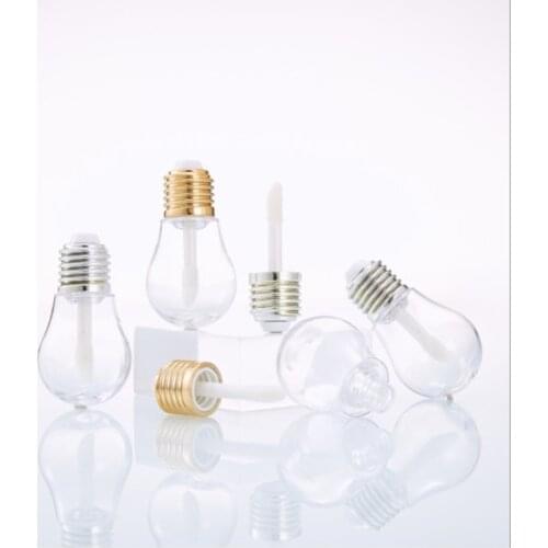 Wholesale 9ML Empty Lipgloss Bottles Containers Lip glos Tubes light bulb Lipstick Bottles Lip Glaze Containers Lipbalm Tubes