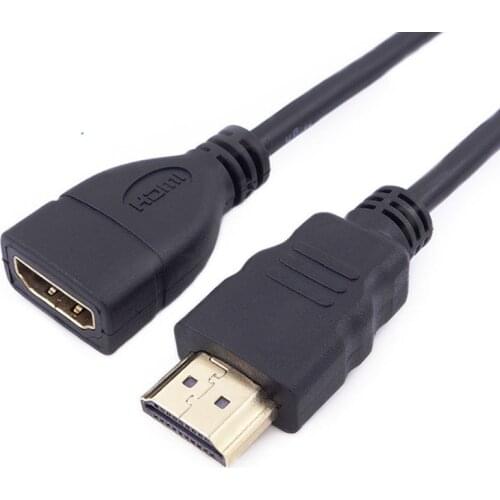 HDMI Extension Cable male to female HDMI 1080p 3D 1.4v HDMI M/F Extended Cable for HD TV LCD Laptop PS3 Projector