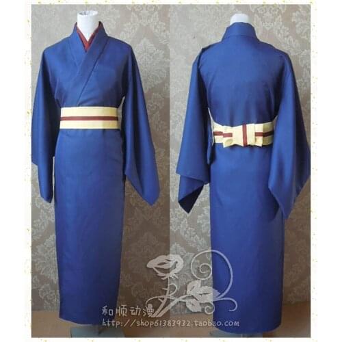 Kamisama Hajimemashita Love Kiss Fox Yokai Tomoe Kimono Cosplay Costume F008