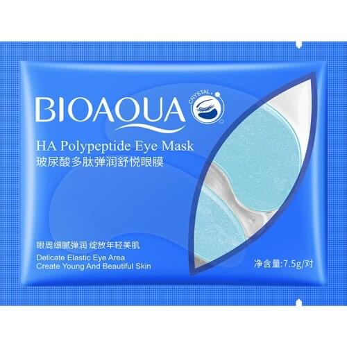 New Hyaluronic Acid Collagen Mask Natural Moisturizing Gel Eye Patches Remove Dark Circles Anti Age Bag Eye Wrinkle Skin Care