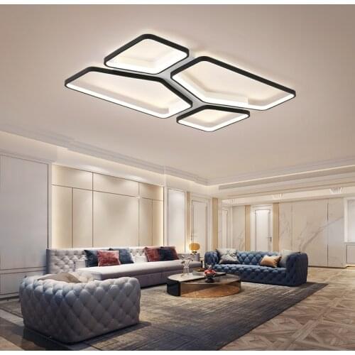 NEO Gleam Surface mounted Modern led ceiling lights for Living Room Bedroom Study Room Indoor led ceiling lamp Rectangle/Square