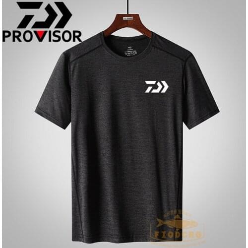 2021 New Summer Daiwa Short-sleeved Fishing Clothes Quick-drying Short-sleeved Fishing Shirt Fishing T-shirt Fishing Clothes