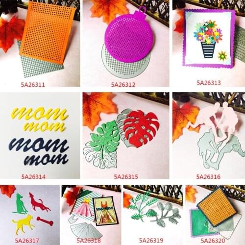 Tag Embroidery Metal Cutting Dies Stencil For DIY Scrapbooking Album Craft Card M17D