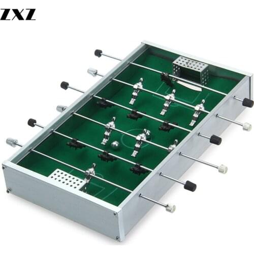 Aluminum Alloy Mini Table Football Game Soccer Tables Children Toy Metal Foosball Children Gift Multicolored Foosball Board Game