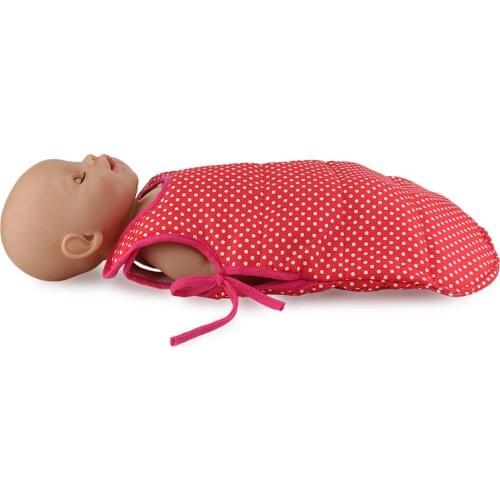 New Sleeping bag Fit For 43cm Dolls Baby Doll Accessories